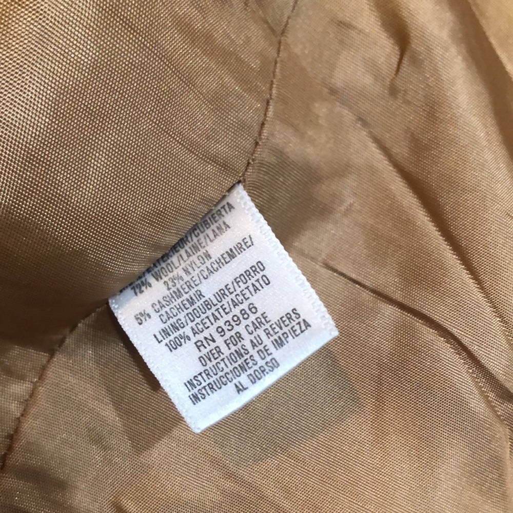 Cashmere blend pea coat - Picture 8 of 9